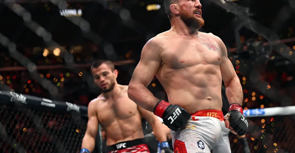 umar nurmagomedov - ilustrasi berita Umar Nurmagomedov Menolak Terus Bahas Tuduhan dari Merab Dvalishvili