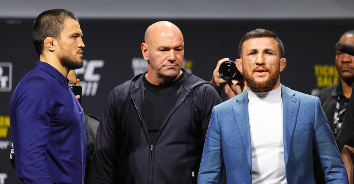 umar nurmagomedov - ilustrasi berita Umar Nurmagomedov Sindir Merab Dvalishvili: 'Selalu Menangis', Ucapkan Langsung…